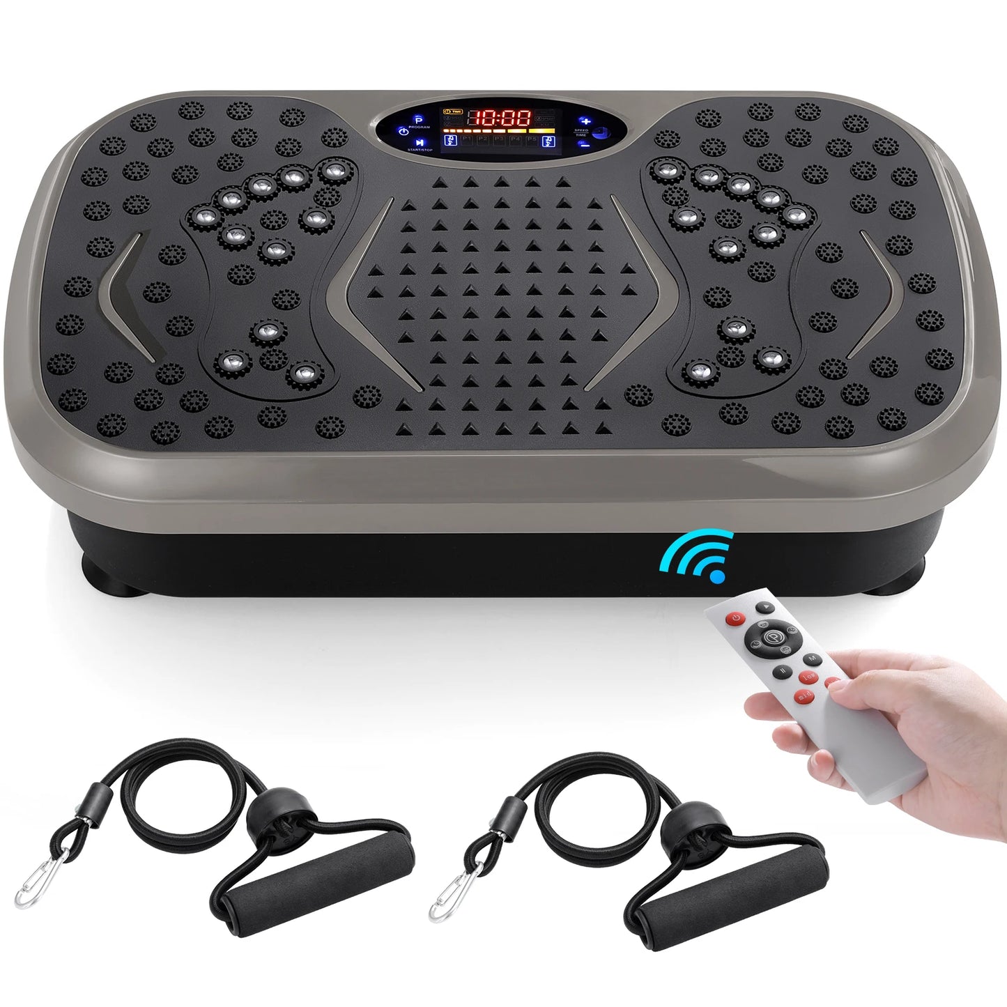 Vibration Plate Exercise Machine for Lymphatic Drainage Whole Body Workout Fitness Platform