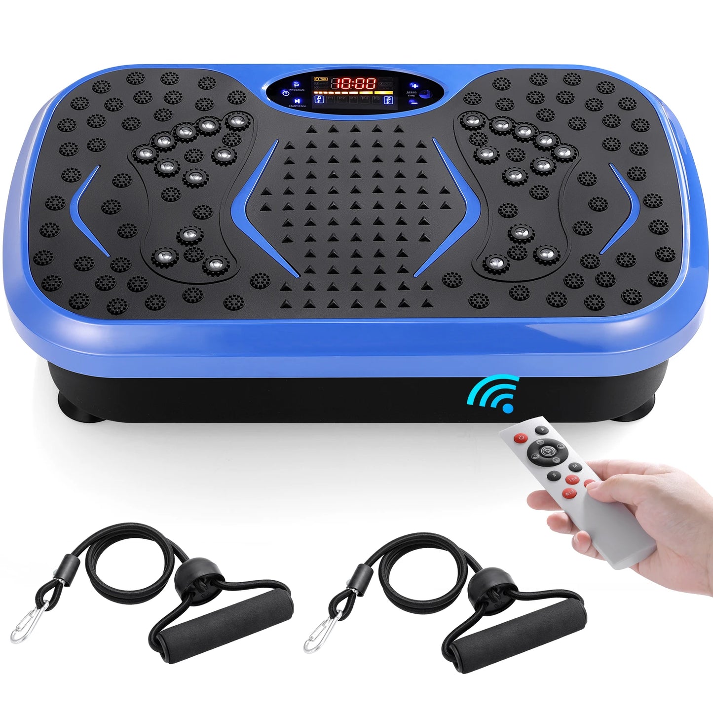 Vibration Plate Exercise Machine for Lymphatic Drainage Whole Body Workout Fitness Platform